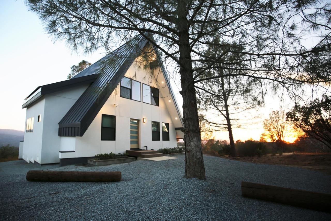 High End A-Frame - Hot Tub - Awesome Views - Yosemite - Electric Vehicle Friendly - Sleeps 10 Villa Oakhurst Eksteriør bilde